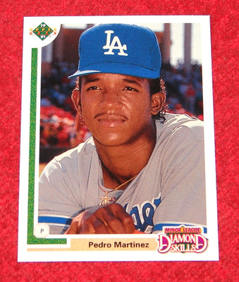 PEDRO MARTINEZ DODGERS 1991 UPPER DECK FINAL EDITION RC #2F (KS-4)