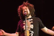 Adam Duritz of Counting Crows at the Meadow Brook Music Theater on- Old Photo 4