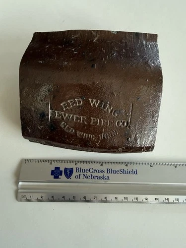 Red Wing pottery Sewer Pipe Co. Minnesota