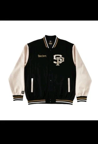 DISCONTINUED LIMITED EDITION CUSTOM STEVE PERRY VARSITY JACKET Sz L Journey! - product listing photo