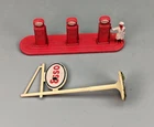 Lesney Matchbox Series Accessory Pack No.1 Esso Gas Pumps & Sign
