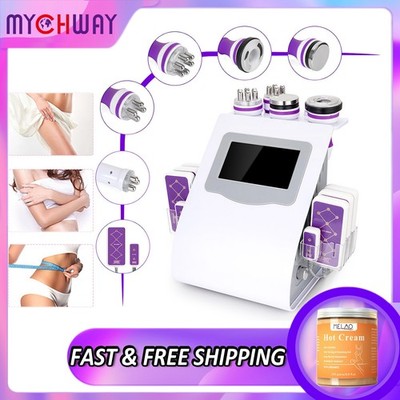Household 6in1 Massage Machine&250ml Hot Cream Beauty Gel Body Massage free gift