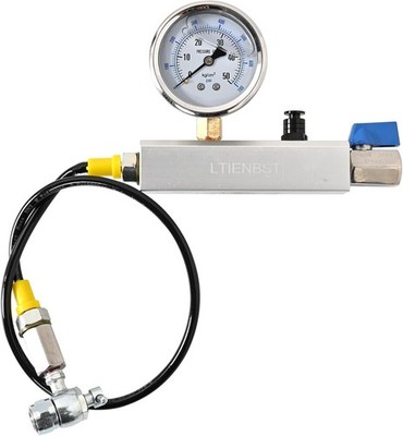 Nitrogen Shock Fill Kit with Schrader Valve 556 & 700Psi Nitrogen