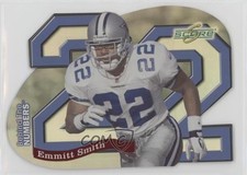 1999 Score Supplemental Behind The Numbers 388/1000 Emmitt Smith #BN22 HOF z7j