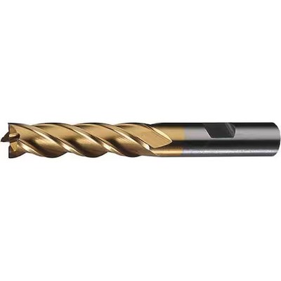Cleveland C75061 6-Flute Hss Center Cutting Square Single End Mill Cleveland