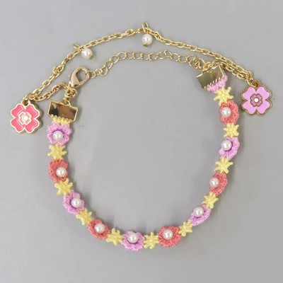 ANYCOLOR Kuzuha Embroidery Bracelet Virtual YouTuber ChroNoiR Blue Memories