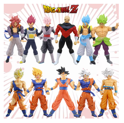 Dragon Ball Z Figures Goku Broly Vegeta Super Saiyan PVC Toy | eBay
