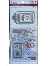 Christmas Tags Recollections Christmas Clear Stamp Die Set