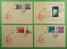 DR WHO 1960s GERMANY DDR 4 FDC SPACE R79414