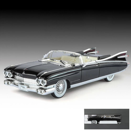 1:24 Cadillac Eldorado Biarritz 1959 Series 62 Car Alloy Diecast Model Car - Picture 9 of 28
