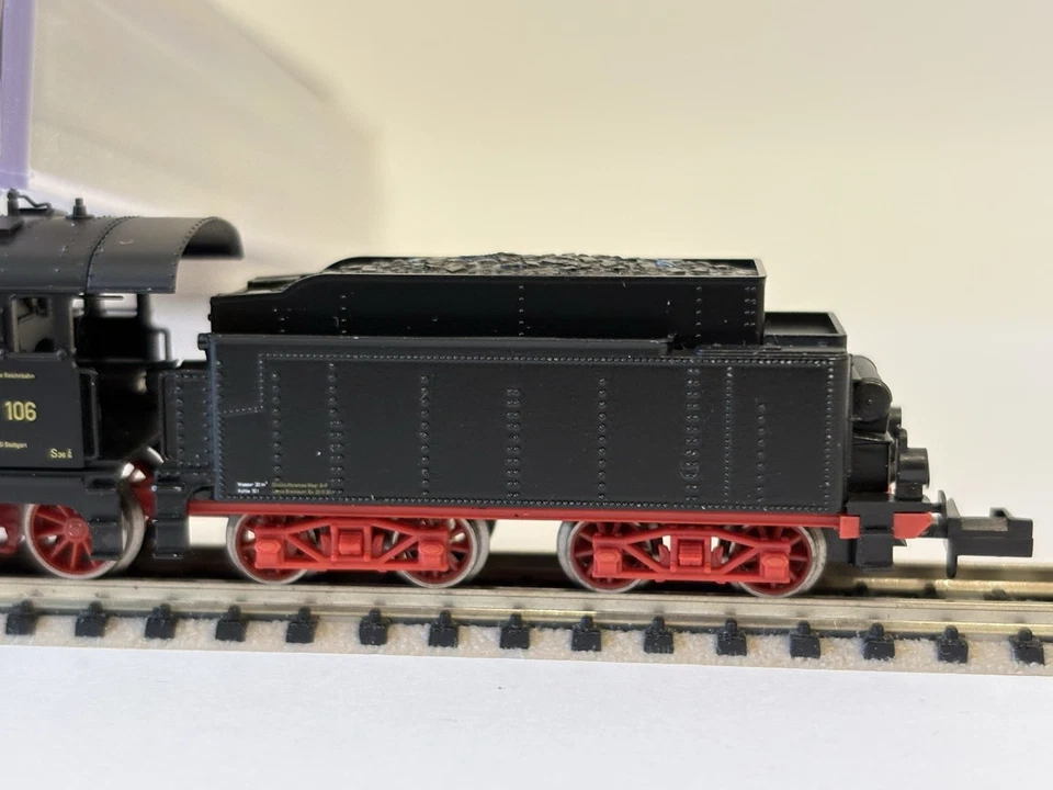 Hobbytrain N H4031 BR 18 106 DRG Dampflok Schlepptender Württembergische C OVP - Bild 3 von 4