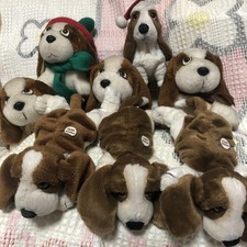 Hush Puppies Hush Puppies Dog Plush Toy Set of 8 Used