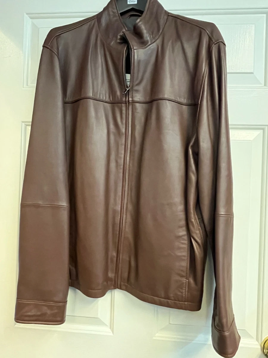 saks fifth avenue leather jacket products for sale | eBay