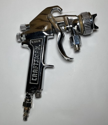 #ad Vintage Craftsman Paint Spray Gun 9 15515 High Performance Sears Untested $23.00