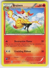 BRAIXEN 12/124 FATES COLLIDE UNCOMMON POKEMON