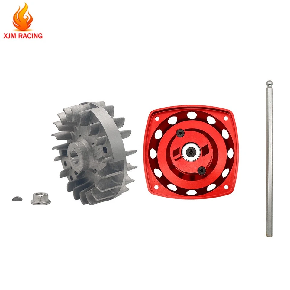 Roto Starter And Flywheel For 23cc-36cc Fit 1/5 HPI BAJA LOSI GOPED REDCAT Car - Image 2 of 4