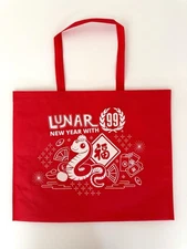 99 Ranch Market Rare Year of the Snake Lunar New Year Reusable Shopping Tote Bag
