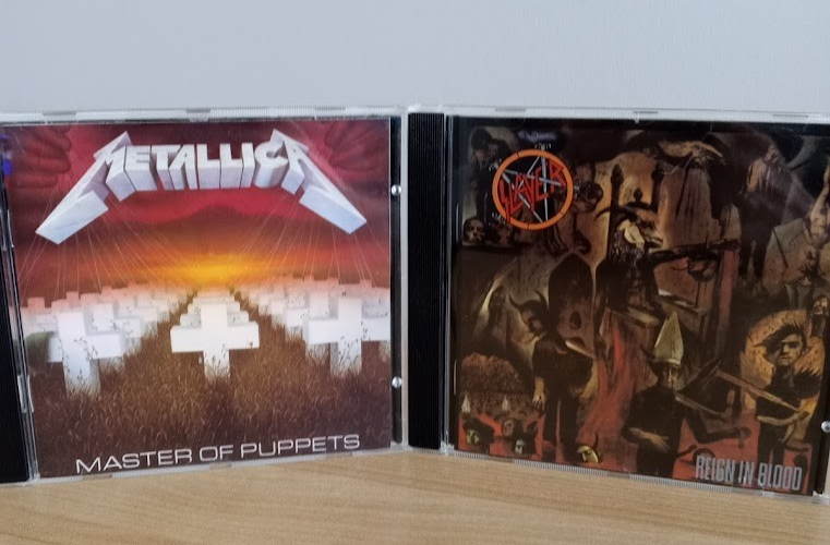 Slayer - Reign In Blood & Metallica Master Of Puppets Thrash CD 2