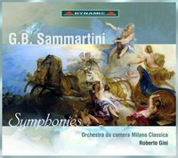 Audio Cd - Giovanni Battista Sammartini - Symphonies - Dynamic -D- Neu