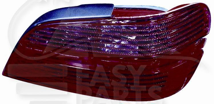 Feu arrière droit Peugeot 406 anti-infiltration pour contrôle technique 4 portes