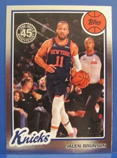 🏀 2025-26 Topps Basketball ‘80-‘81 Retro Anniversary Foil Cards - You Pick