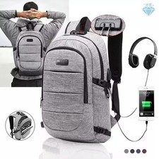 Men＆Women Rucksack Travel Backpack Camping Laptop Hiking Commute School Book Bag