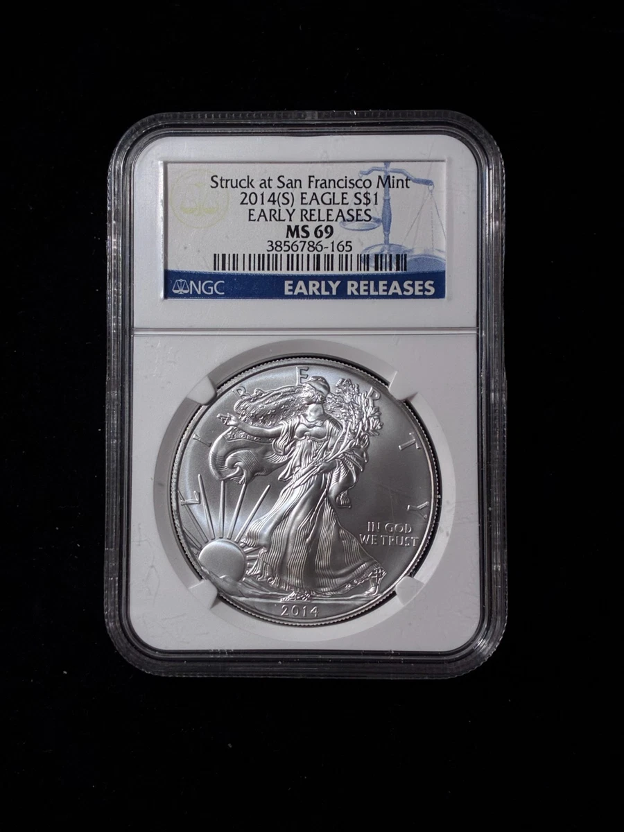 American Eagle MS 69 Graded 2014 Silver Bullion Coins for sale | eBay