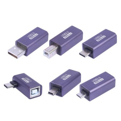 USB2.0 Printers Adapters USB/USB B/Type C/Minis USB/MicroUSB Male For Printers