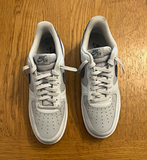 Nike Air Force 1 Low Top Men's Trainers Grey/White UK 9.5 EU 44.5. up for offers