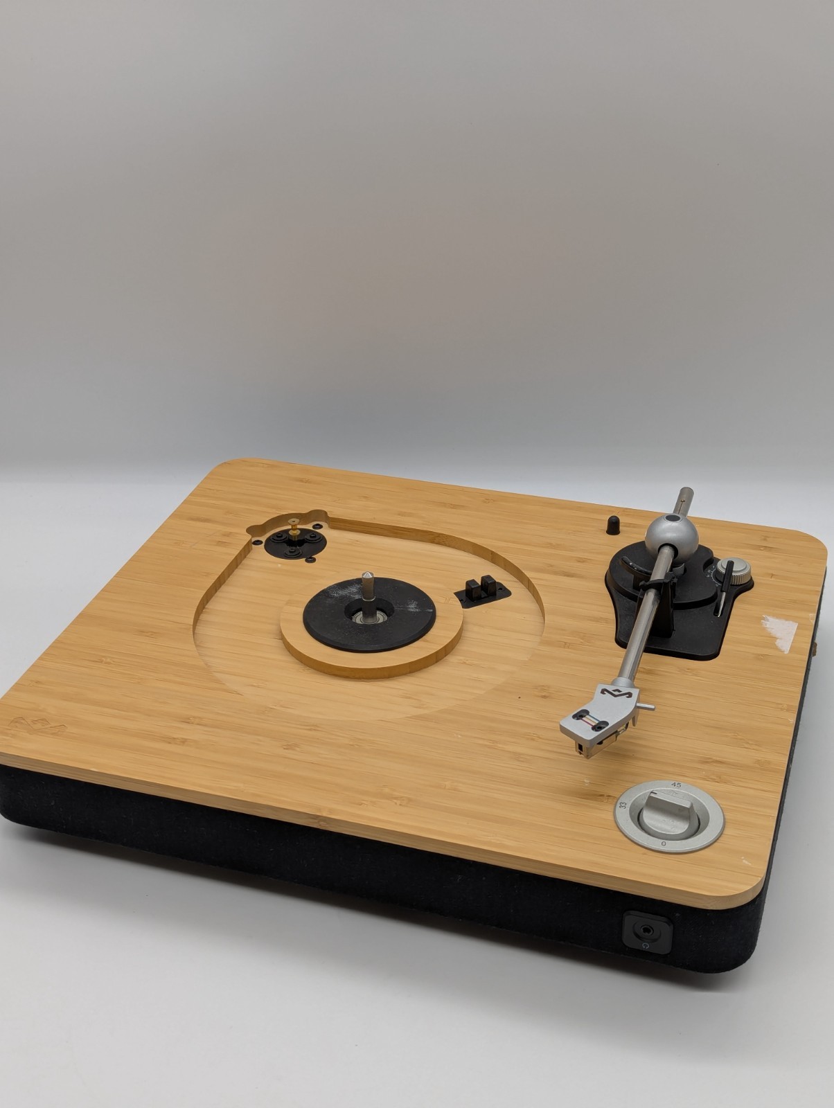 READ DESCRIP House of Marley Stir It Up wired turntable USB record player bamboo