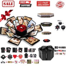 Explosion Box, DIY Explosion Box with 6 Faces, Main Part Assembled Handmade P...