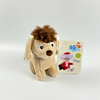 Moppi,Hund,Ddr -SandmäNnchen,PüSchfigur,PlüSchtier,Heunec,Mini, Beige,Softtouch