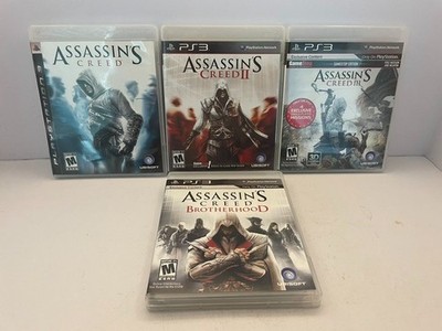 Assassin's Creed Bundle  (PlayStation 3, PS3) w/ Mans Tested Good Condition