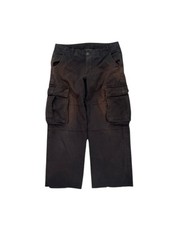 Black Baggy Cargo Jeans