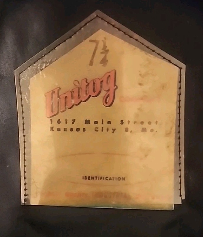 Rare Vintage Cities Service Gas Station Attendant 7 1/4" Sized Hat Unitog Brand