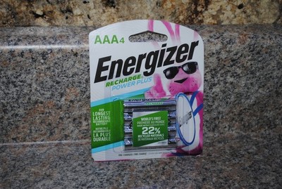 Energizer Recharge Power Plus AAA4 Batteries