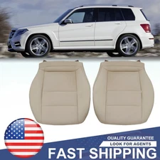 2pcs Driver Passenger Bottom SEATCOVER For 08-15 Mercedes Benz GLK250 350
