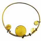 ALEX & ANI Adventure Awaits Gold Tone Enamel Charm Adjustable Designer Bracelet — photo 6