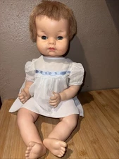 1960s Sayco Baby Doll- Dear One Clone- Strange Body! Sleep Eyes- Rare!