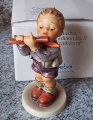 Hummel exclusive Club Figur Hum 447 ''Morgenkonzert'' FM 6 * Sonderausgabe 87/88