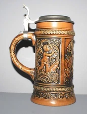 Vintage Old Gerz Aus Dem Firmen Archiv West Germany. Hunter Cherub 7" Stein