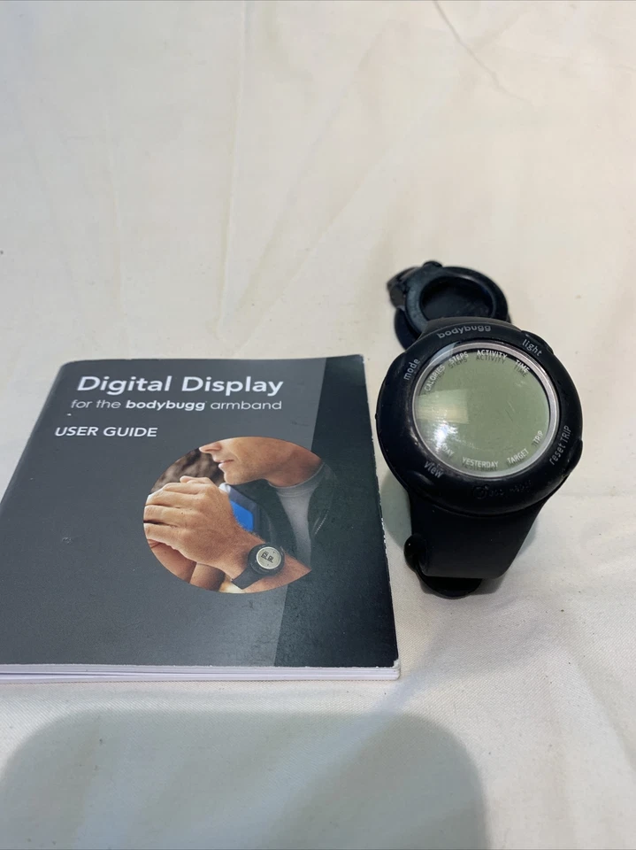 Unidad de visualización digital BodyBugg con pulsera y soporte con clip ver fotos Foto 3 de 4