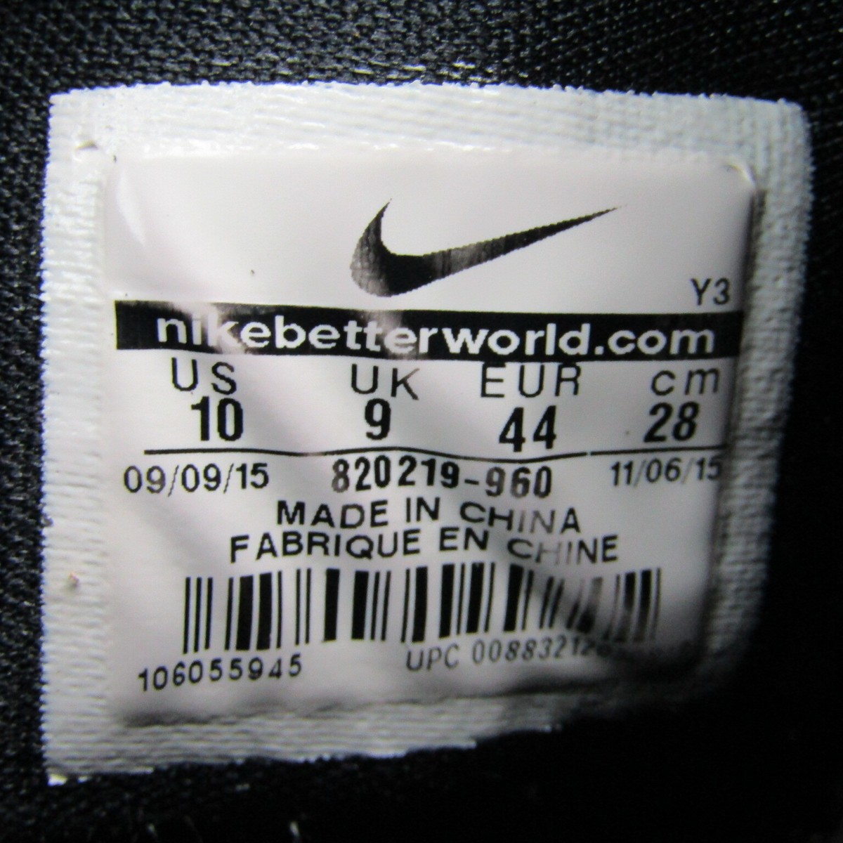 Nike Zoom HyperRev Bradley Beal Men's Shoe Black Size 10 820219