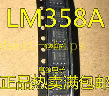 20PCS  LM358ADGKR M6P LM358A MSOP-8 DUAL OPERATIONAL AMPLIFIERS #K1995