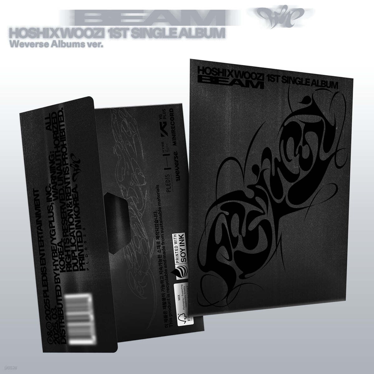 HOSHI X WOOZI SEVENTEEN 1st Single Album BEAM Weverse Albums Ver