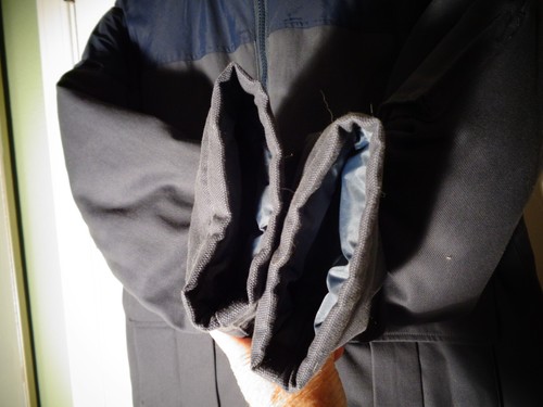 Duluth Trading Co. Gray, 80% Goose Down, Full Zip Jacket Men's Large - Picture 3 of 10