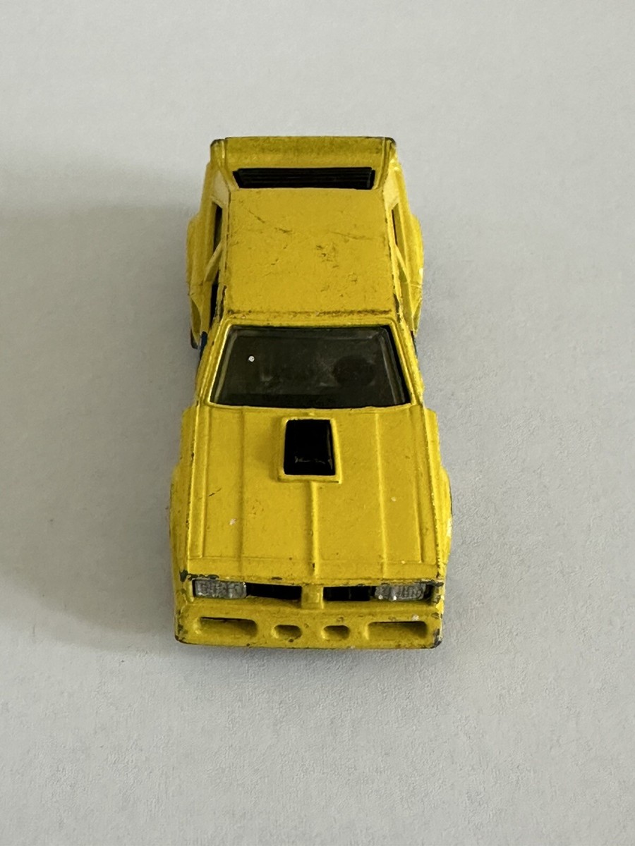 Vintage 1978 Hot Wheels FLAT OUT 442 Yellow Oldsmobile