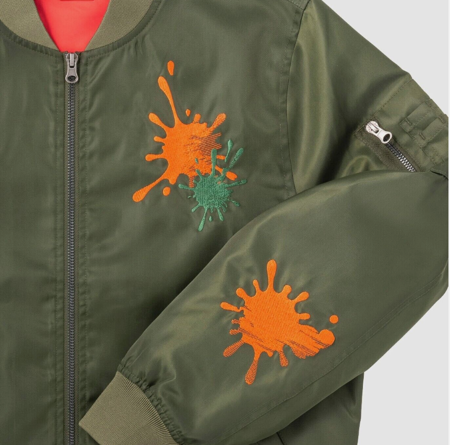 Splatoon 3 Racer Jacket SALMON RUN Splatoon 3 2023 Jacket Size S-XL Nintendo Store Official ...