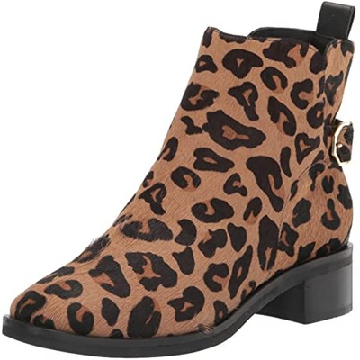 Cole Haan Women Kimberly Water Resistant Ankle Bootie Size 7 M W22302 Leopard