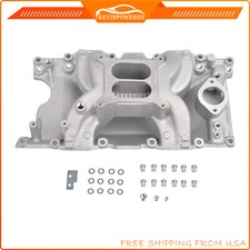 Dual Plane Intake Manifold for 1967-03 Small Block Chrysler Mopar V8 318 340 360